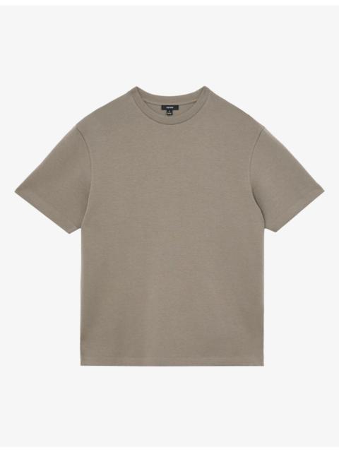 REISS Cade Oversized Cotton-Blend T-Shirt