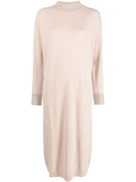 PESERICO felted tricot midi dress