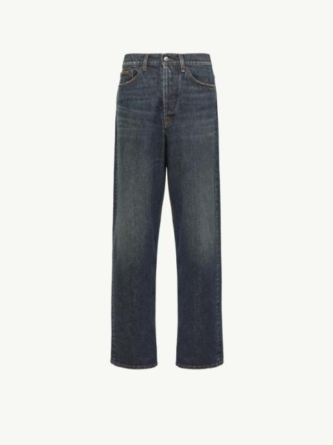 Moncler Straight Leg Denim Jeans