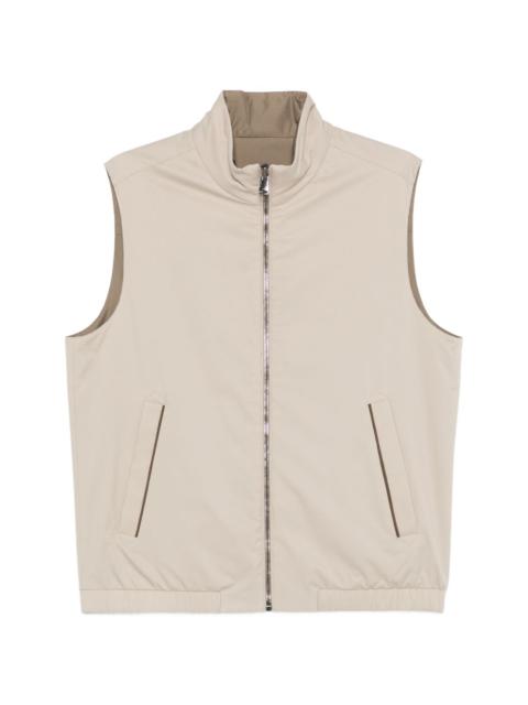 Canali zip-fastening gilet