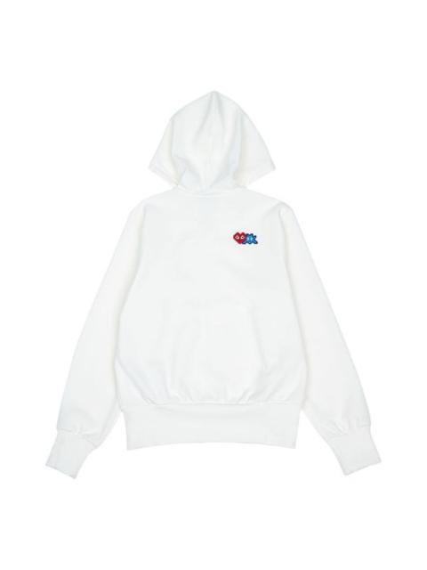 Comme des Garçons PLAY (WMNS) COMME des GARCONS PLAY FW25 x Invader Zipped Hoodie 'White' AZ-T333-051-3