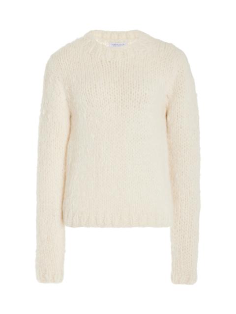 GABRIELA HEARST Dalton Sweater in Ivory Welfat Cashmere