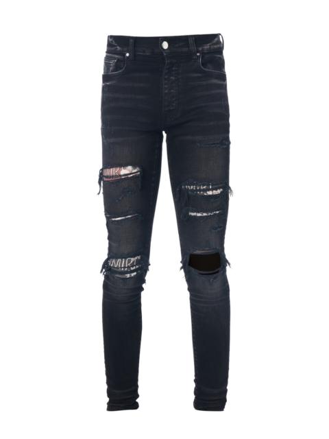 AMIRI Hibiscus Art Patch Jean Black