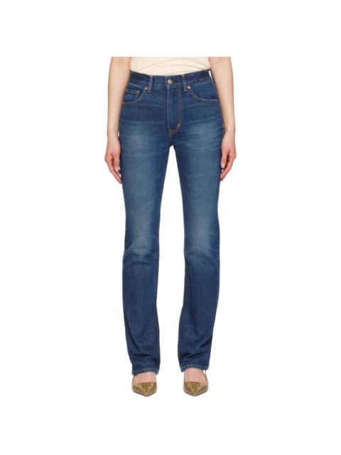 TOM FORD Blue Stonewashed Jeans