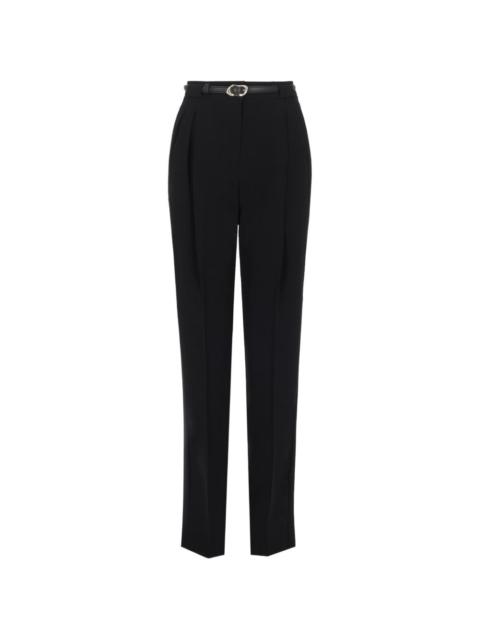 Max Mara belted pleated trousers