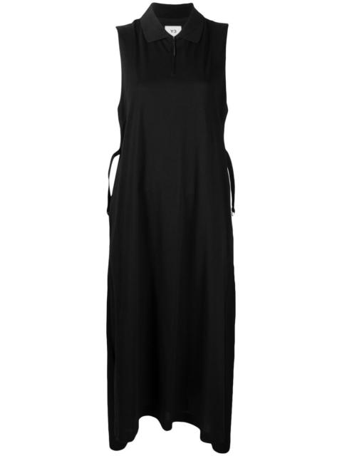 Y-3 sleeveless polo shirtdress