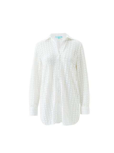 MELISSA ODABASH DARIA WHITE SHIRT