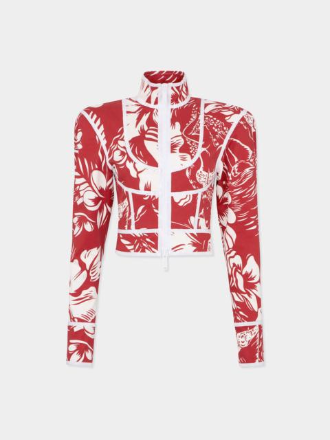 DSQUARED2 DANCING FLOWERS 80'S KABAN