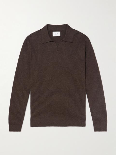 NN07 Paul 60019 Ribbed Organic Cotton Polo Shirt
