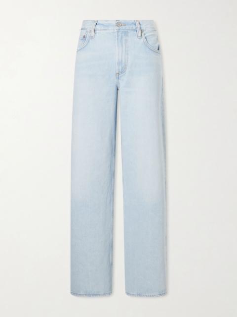 Citizens of Humanity Lindz mid-rise straight-leg jeans Light denim