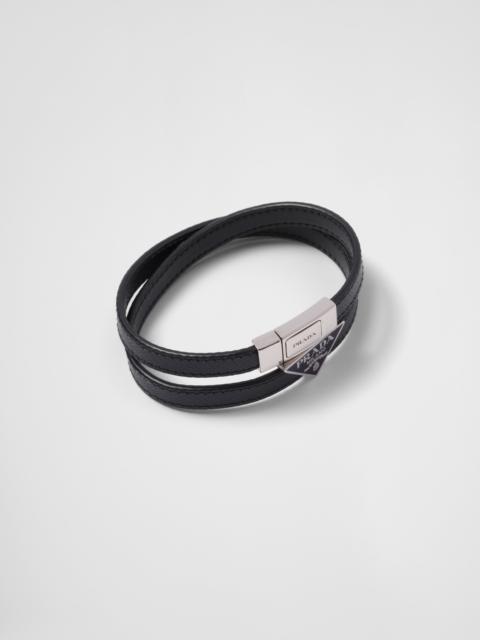 Saffiano Leather Bracelet