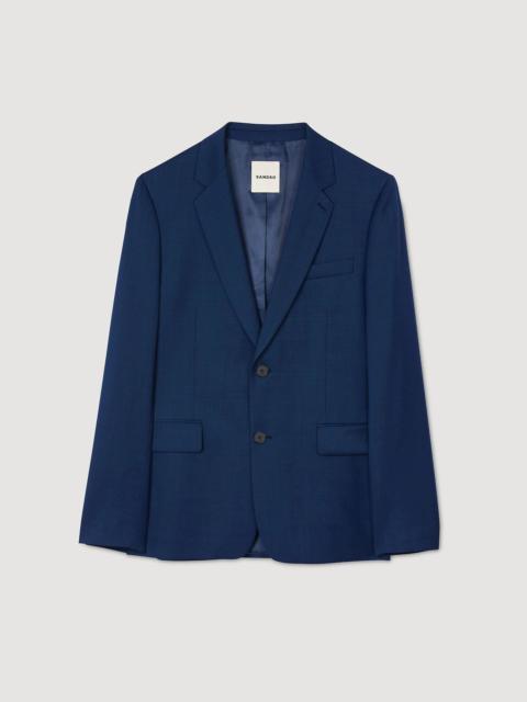 Sandro WOOL SUIT JACKET