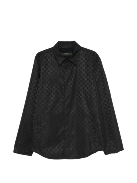 GUCCI GG light silk faille jacket