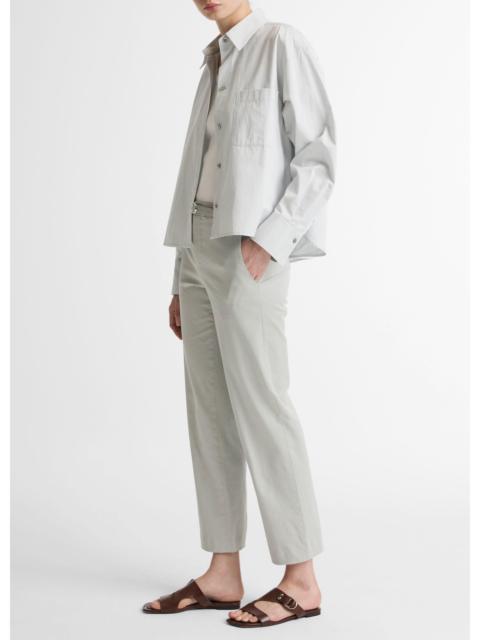 Vince Avery Mid-Rise Italian Stretch-Cotton Chino Pant
