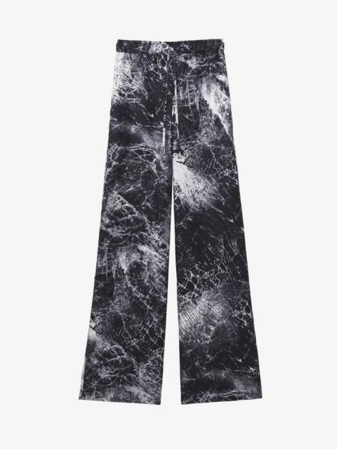 Alexander McQueen Smashed Screen Pyjama Trousers
