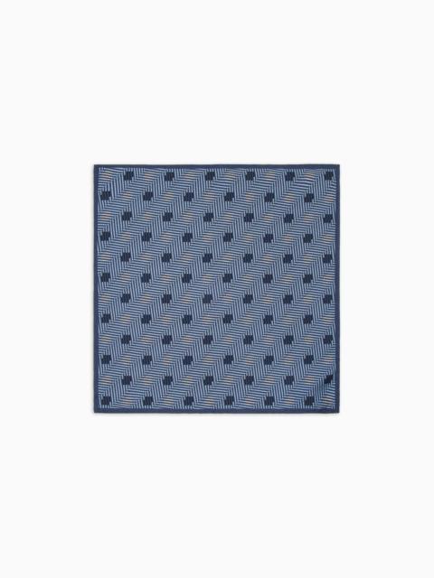 GIORGIO ARMANI SILK POCKET SQUARE
