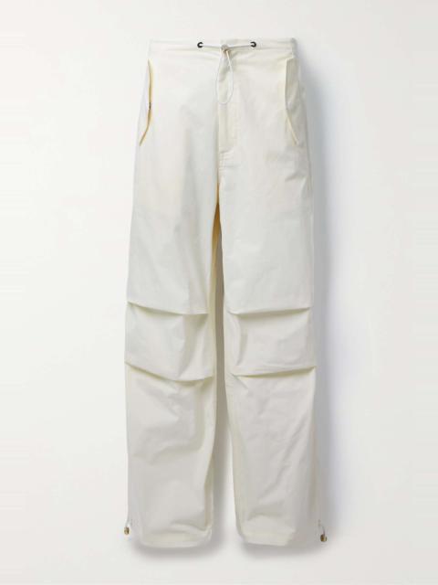 Dion Lee Toggle Parachute cotton-blend gabardine straight-leg cargo pants