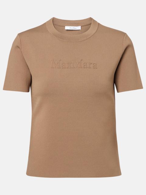 Max Mara ADELIO Viscose crêpe yarn jumper | REVERSIBLE