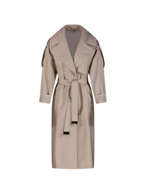 Max Mara belted trench coat