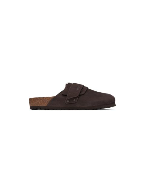 BIRKENSTOCK Brown Regular Nagoya Slip-On Loafers
