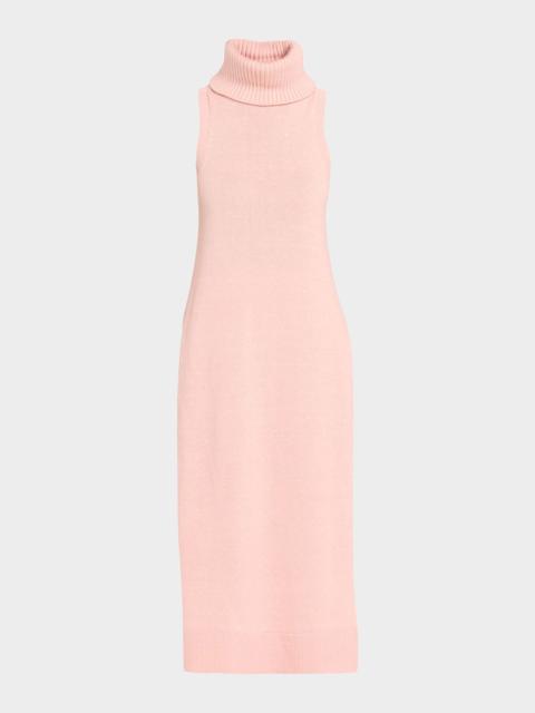 MICHAEL KORS Side-Slit Knit Turtleneck Sweater