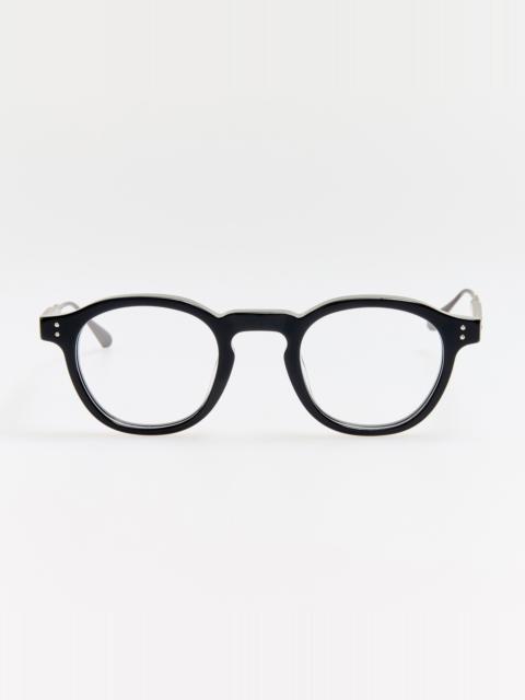 LINDA FARROW Heath Optical in Black Matt Nickel