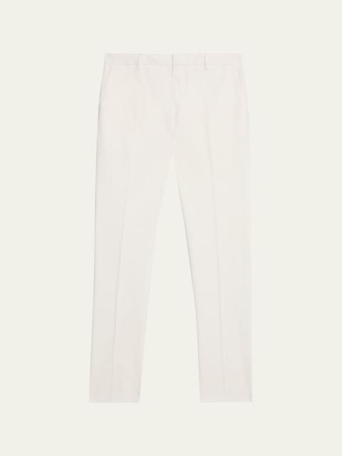 ZEGNA Men's Slim Flat-Front Pants