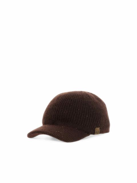 Brunello Cucinelli sequin-embellished ribbed-knit cap