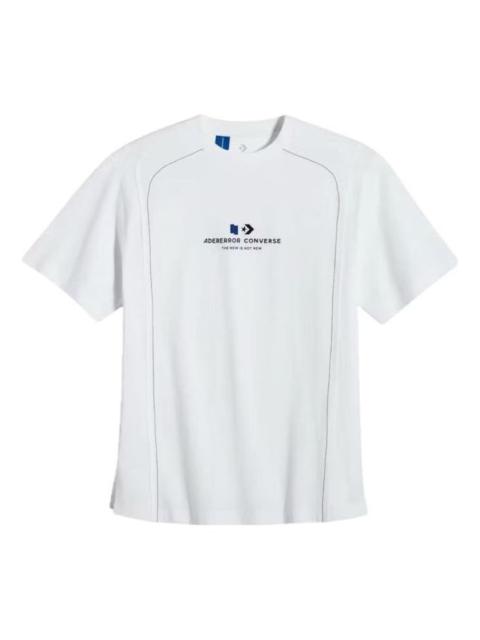 Converse Converse x ADERERROR T-shirt Asia Sizing 'White' 10028709-A01