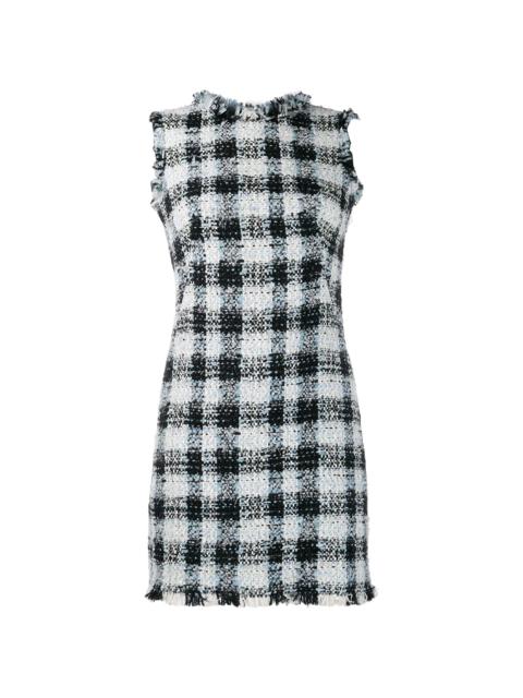 Alexander McQueen bouclé tweed mini dress