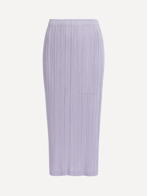 Pleats Please Issey Miyake MONTHLY COLOURS OCTOBER Pleated Midi Skirt