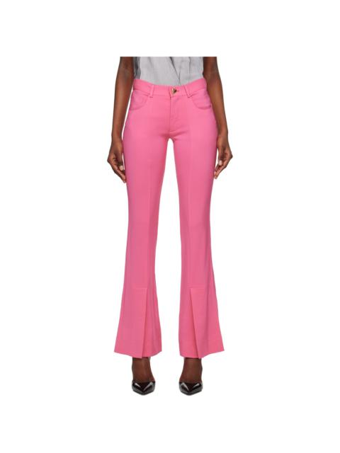 MARCO RAMBALDI Pink Vented Trousers