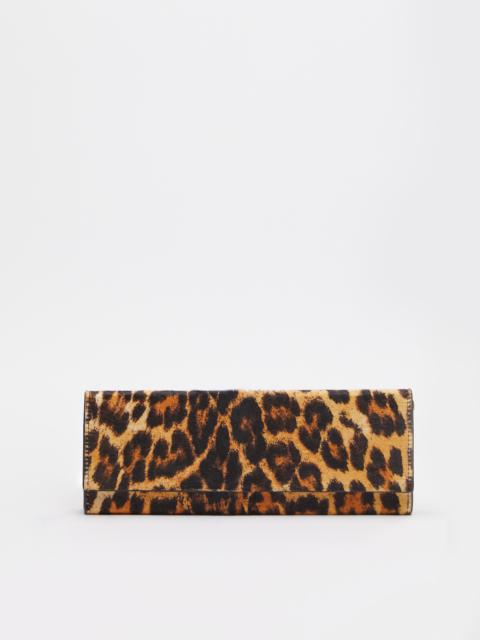 Max Mara Spotted leather pouch