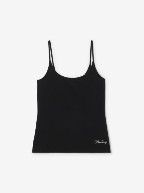 Burberry Stretch Cotton Camisole