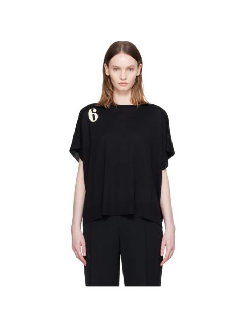 MM6 Maison Margiela Black '6' Top