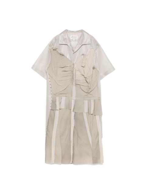 Maison Margiela panelled midi dress