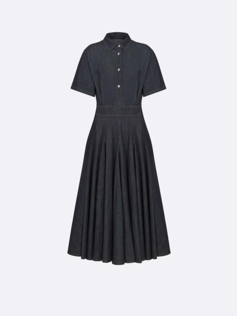 Dior Pleated Shirt Dress