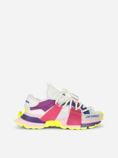 Dolce & Gabbana Mixed-material Space sneakers