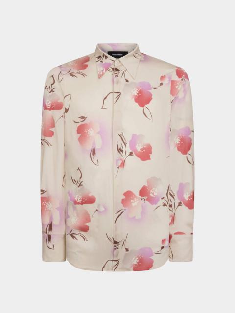 DSQUARED2 FLY-FLOWERS 70'S SHIRT