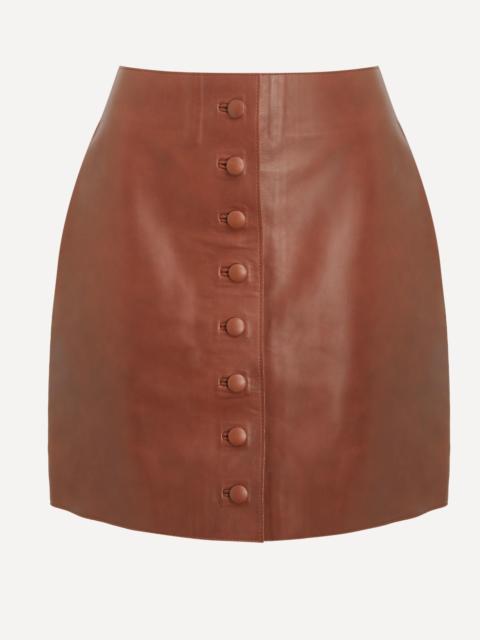 LIBEROWE Maha Leather Mini Skirt