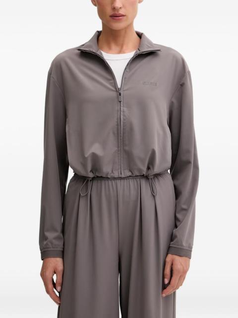 GUESS USA logo-print track jacket