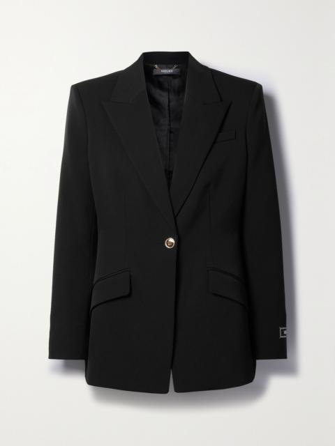 VERSACE Icons wool-blend blazer Black