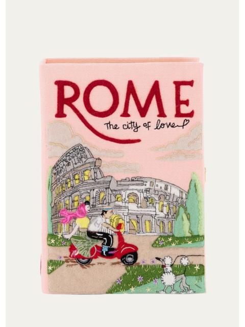 Olympia Le-Tan Voyages Rome City Book Clutch Bag