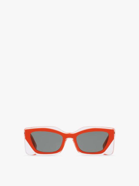 FENDI Red acetate sunglasses