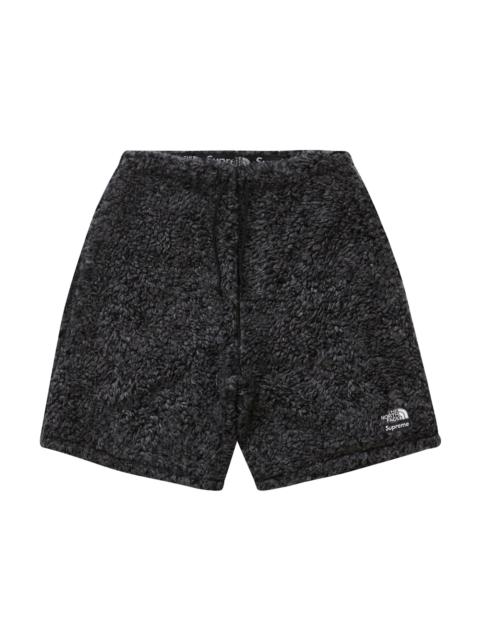 Supreme Supreme The North Face High Pile Fleece Short Black