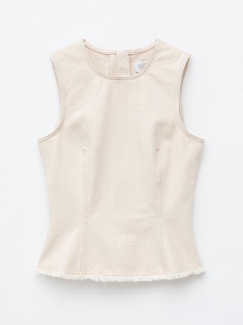 & Other Stories Raw-Edge Sleeveless Top