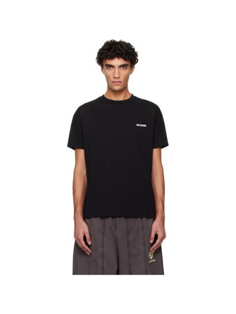 We11done Black Mini Logo T-shirt
