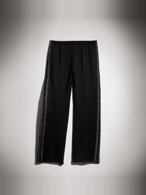 GUCCI Cotton sportswear pants with muted Web