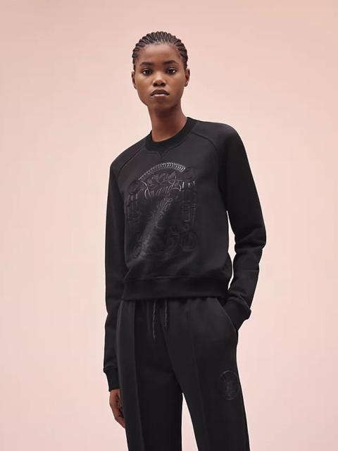 Hermès Embroidered sweatshirt