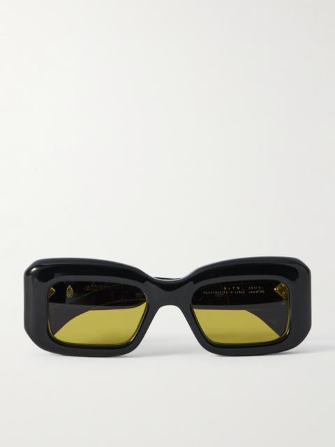 JACQUES MARIE MAGE Vito Square-frame Acetate Sunglasses